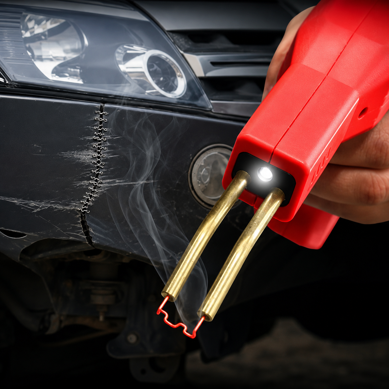 Plastic Repair Welding Kit — Reinforcing Hot Staple Repair Tool