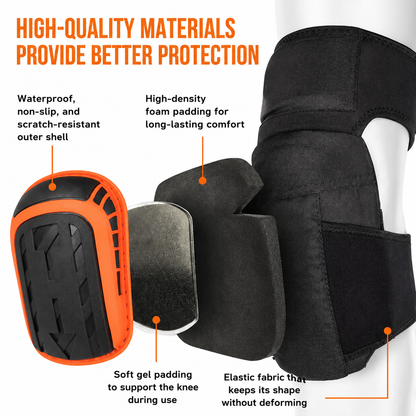 Pro Gel Knee Pads — Heavy-Duty Work Knee Protection