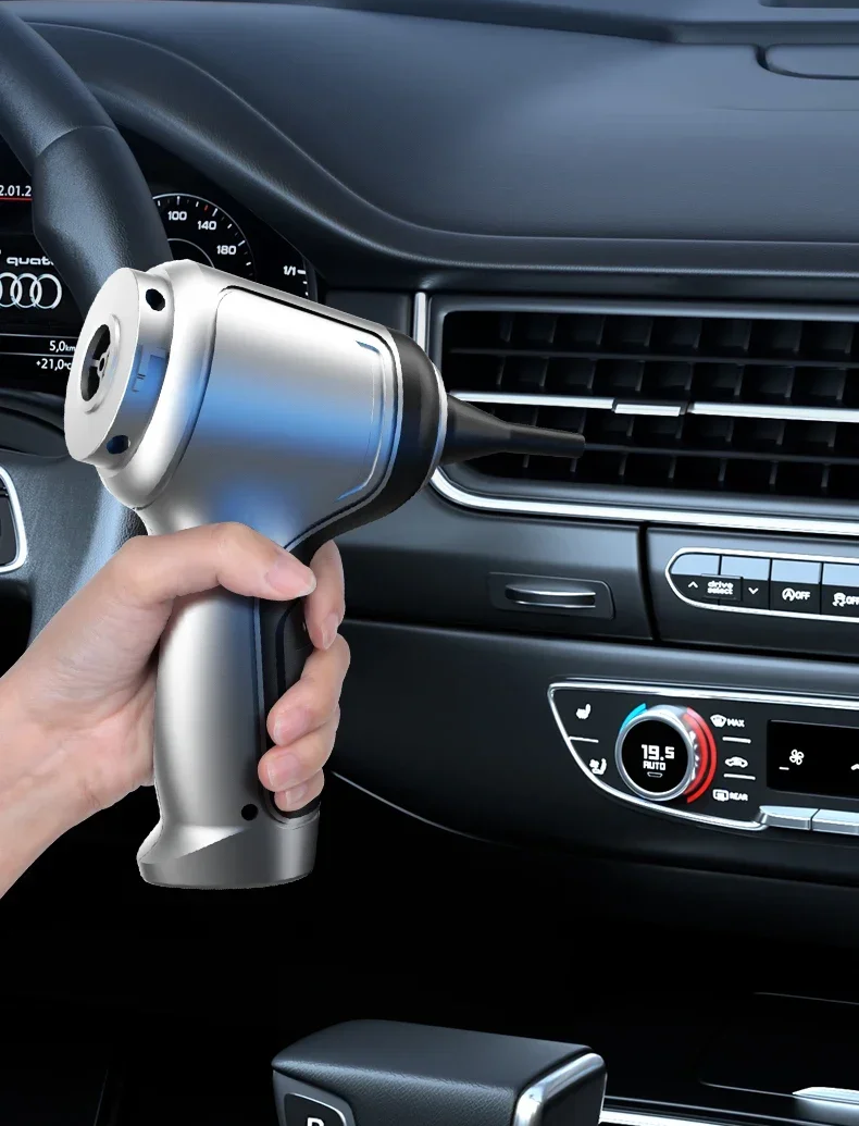 Cordless Car Vacuum Cleaner — High-Suction Portable Auto Vac