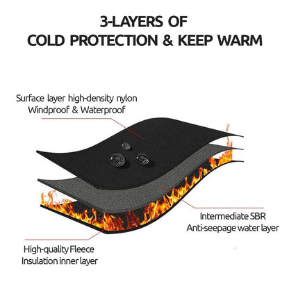Electric Heated Gloves — Thermal Winter Gloves for Cycling, Skiing & Outdoor Use
