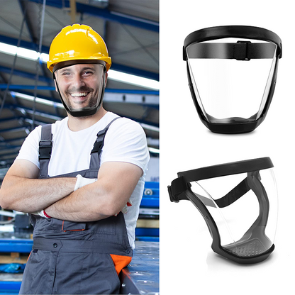 Anti-Fog Full Face Shield — ANSI Z87 Rated Protective Safety Visor